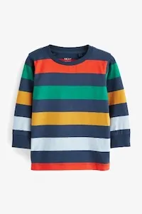 image showing aRainbow Striped T-shirt